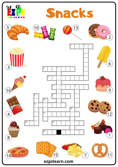 small snack crossword clue|like a party pooper.